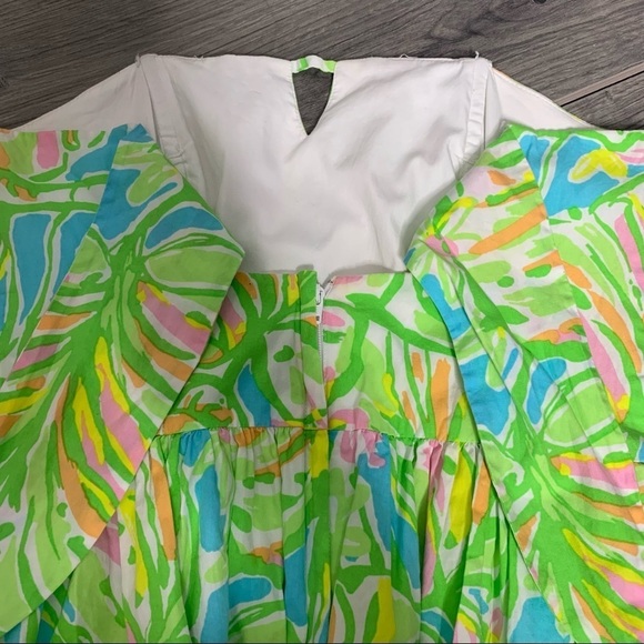 Lilly Pulitzer Richelle Elephant Ears Dress Size 0 - Picture 7 of 9